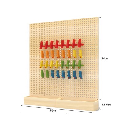 Retail Educational DIY Play colorful Dominos Wall Game Interactive wall Domino wall